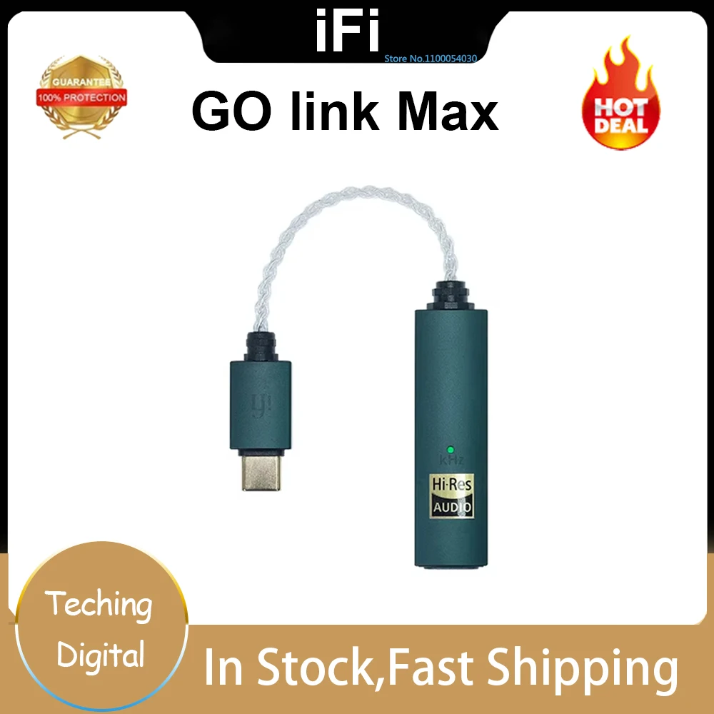 iFi GO Link Max USB DAC 헤드폰 앰프 동글