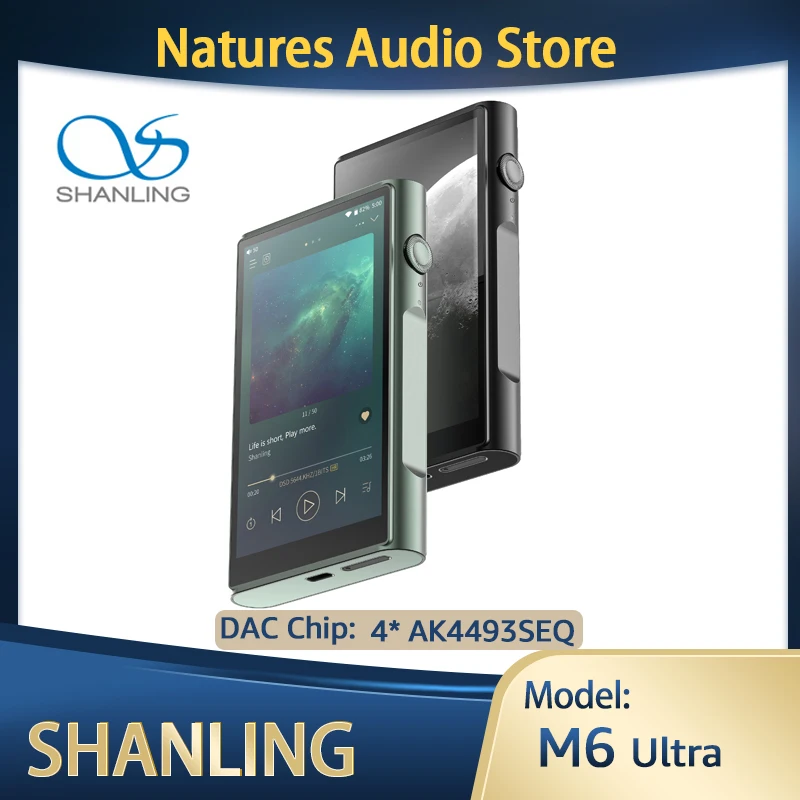 Shanling M6 Ultra HIFI MQA 휴대용 스트리밍 음악 플레이어