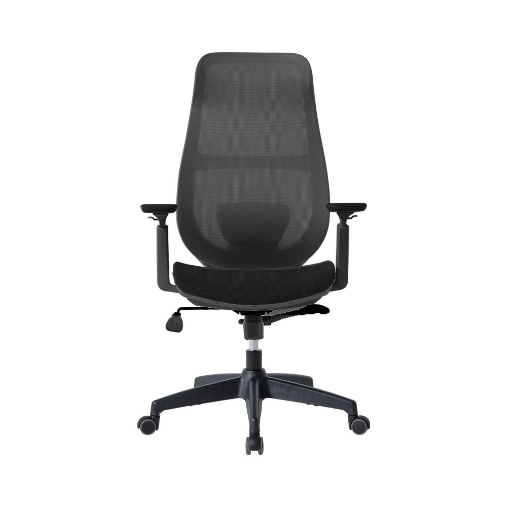 에르먼 S70 PRO AIR 사무용 컴퓨터 책상의자 방문설치, 오닉스블랙