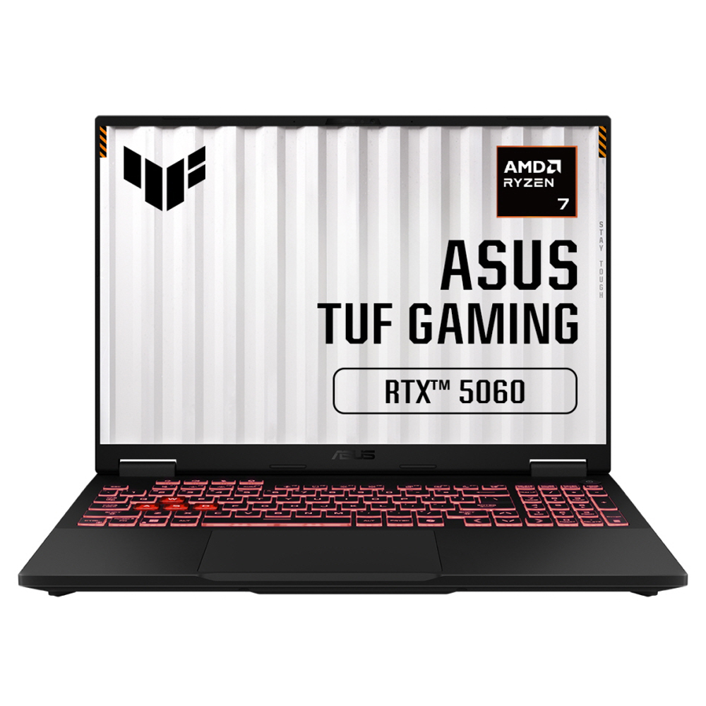 에이수스 2025 TUF 게이밍 노트북 A16 라이젠7 260 지포스 RTX 5060, JaegerGray, 512GB, 16GB, Free D