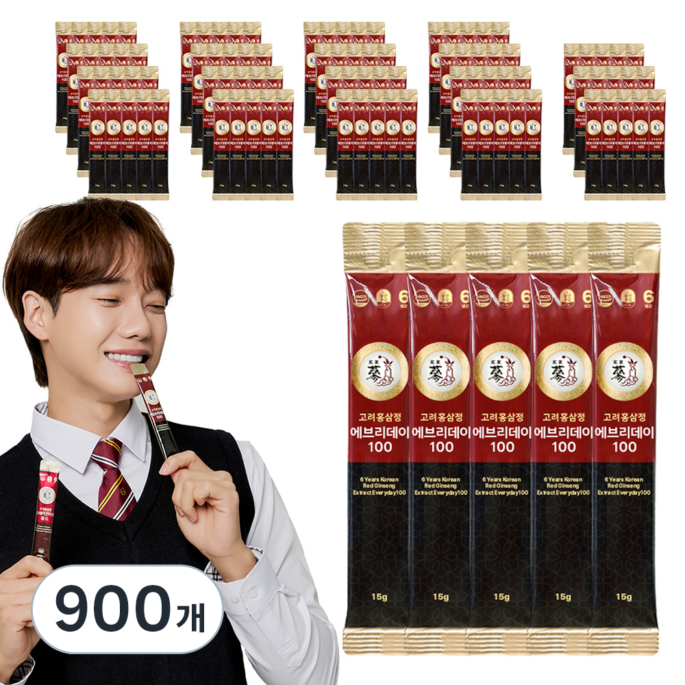 풍년보감 6년근 고려홍삼정 에브리데이100, 15g, 900개