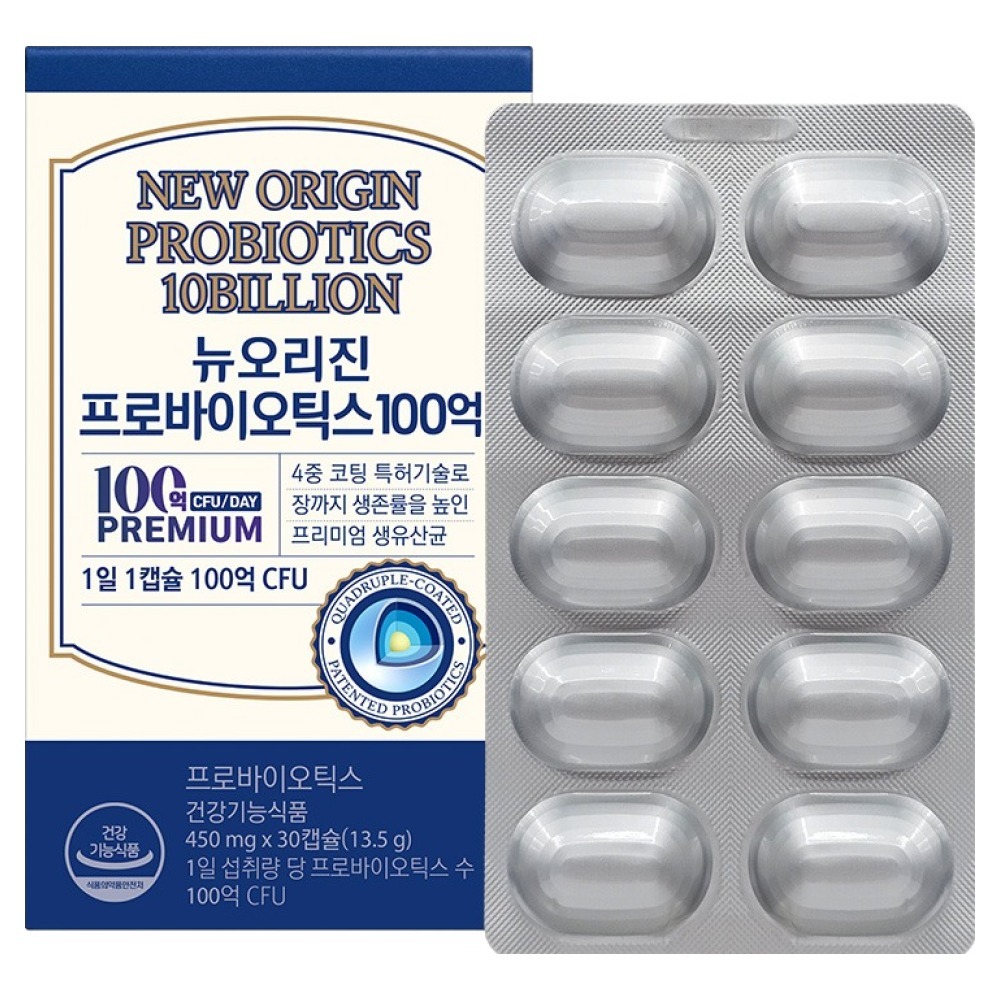 유한건강생활 프로바이오틱스 100억 유산균, 30정, 1개