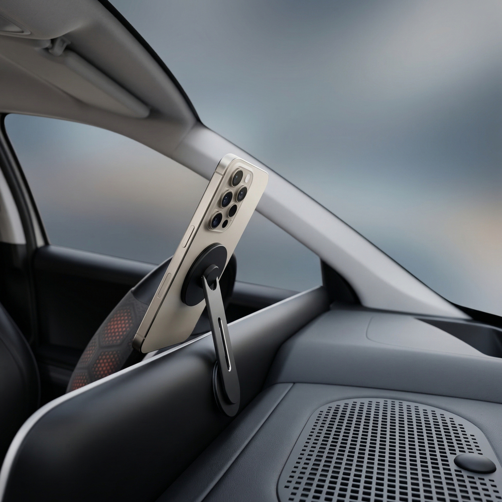 오토크루 차량용 메탈 마그네틱 히든핏 디스플레이 휴대폰 거치대 AC-55