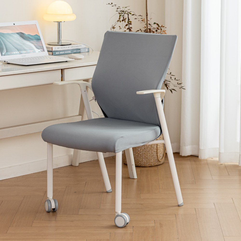 커버무드 시디즈 아이블 의자 맞춤제작 커버 세트, 그레이 (폴리스판), 1개