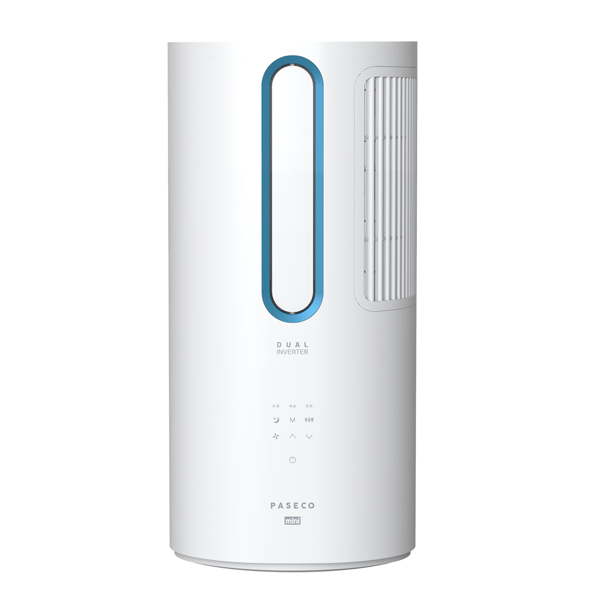 파세코 14.6㎡(4.4평) 25년형 창문형에어컨 미니 메탈블루 방문설치