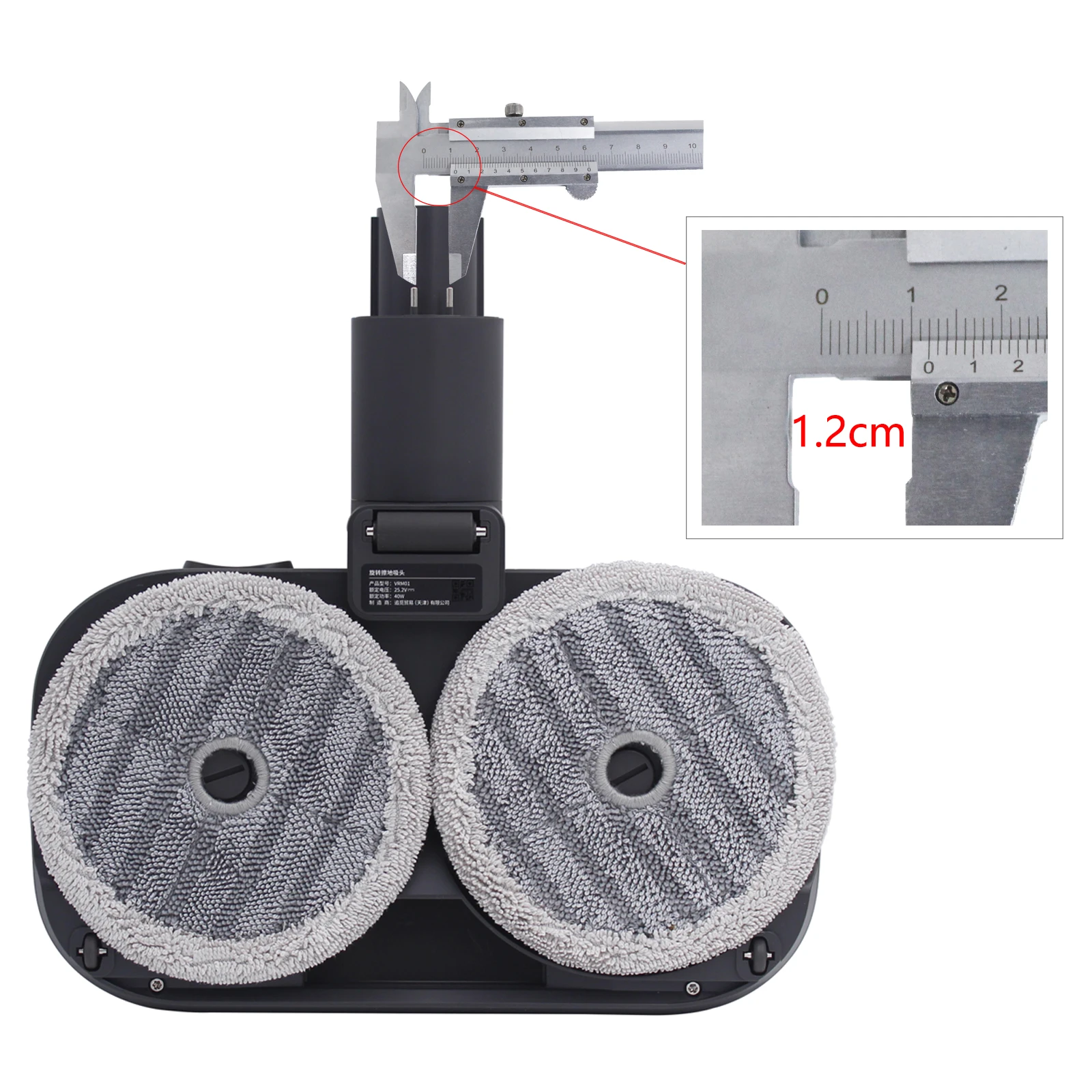 Dreame V11SE V12/V12 Pro V16 ,T20,T30,R10,R10 pro,R20 진공 청소기 액세서리용 기존 회전 이중 청소 브러시 ​​헤드