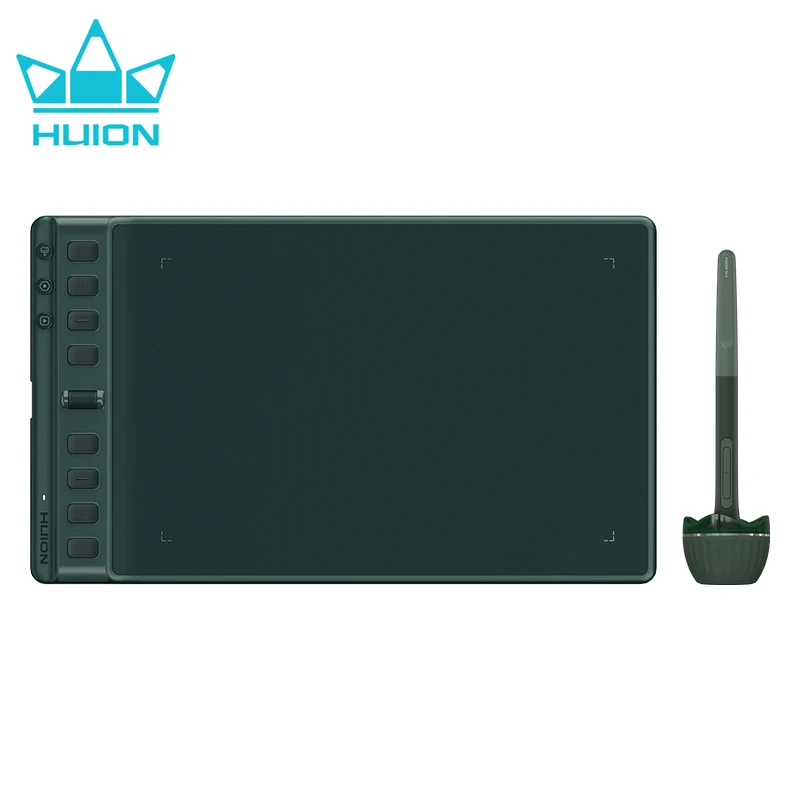 Huion Inspiroy 2 M H951P 그래픽 태블릿 8.7x5.4 인치 PenTech 3.0 디지털 드로잉 펜 태블릿 8 익스프레스 키(3 그룹 키 포함)