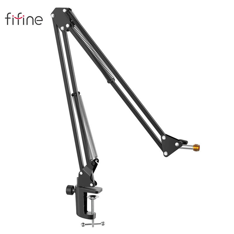 FIFINE 조정 가능한 마이크 서스펜션 붐 가위 암 스탠드 K688 K669 K670 K658 K678 K690,Ampligame A6V A8