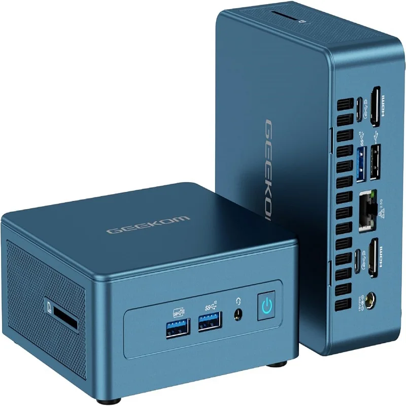 새로운 고속 GEEKOM IT13 미니 PC 2026 (13세대 인텔 i5-13600H 탑재) | 16GB 램 |   1TB SSD |   윈도우 11 프로 |   2개의 USB4.0(40) 포트