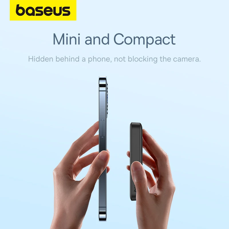 Baseus 자기 보조베터리 iphone 16 15 14 13 12 Mini Pro Max 10000/20000mAh 보조베터리 용 Magsafe 용 무선 외장 배터리