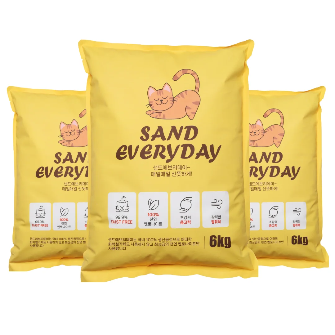 동해 샌드에브리데이 벤토나이트 모래 6kg x 3