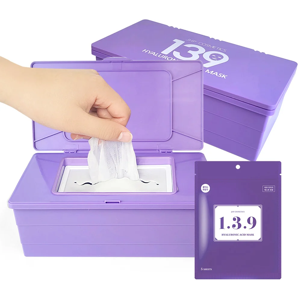 JHP 139 히알루로닉 애씨드 수분 미백 탄력 마스크팩 65매